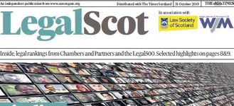 WJM Sponsors Times Scotland LegalScot