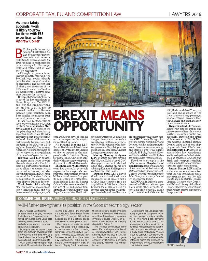  The Herald Lawyers 2016 Guide 