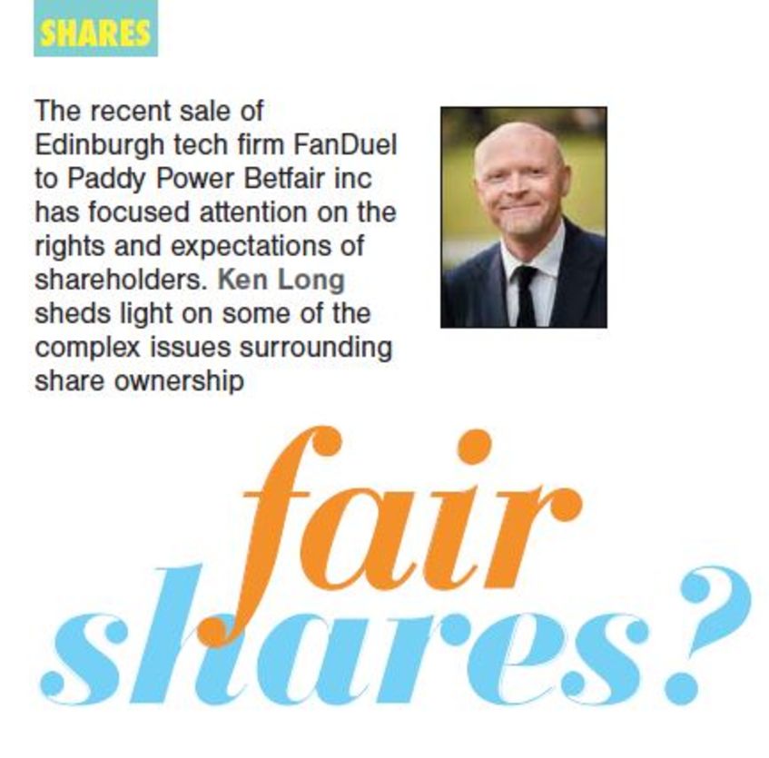 WJM Partner Ken Long Talks Share Ownership in Business HQ Magazine 