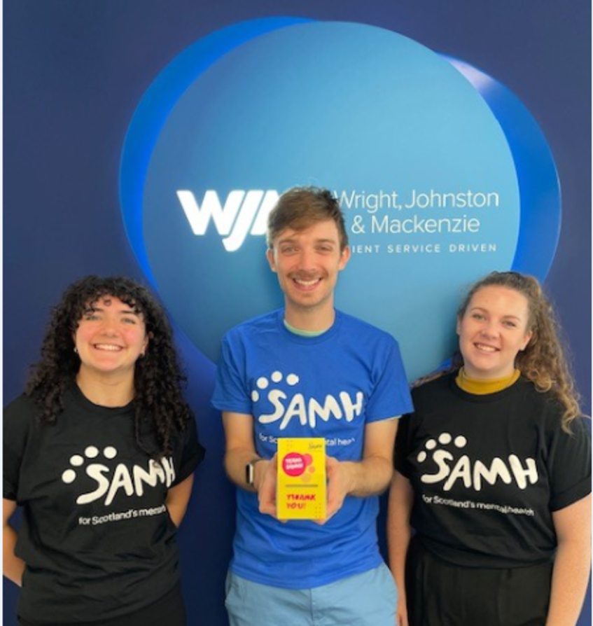 WJM Raises Funds for SAMH