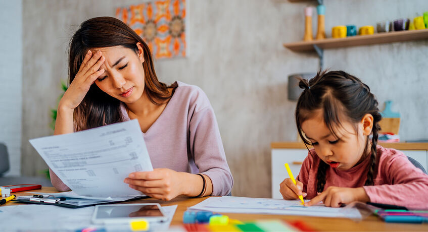 Financial Worries Top List of Concerns for Divorced Parents