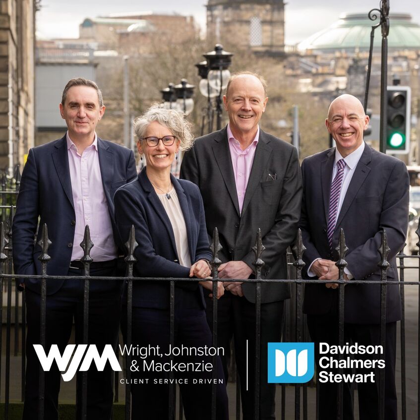 Wright, Johnston & Mackenzie and Davidson Chalmers Stewart Join Forces