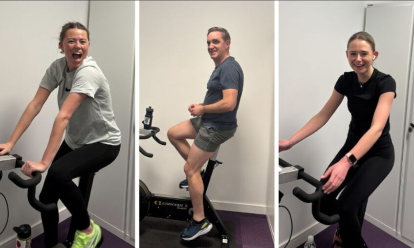 Pedalling with purpose: WJM colleagues saddle up for charity
